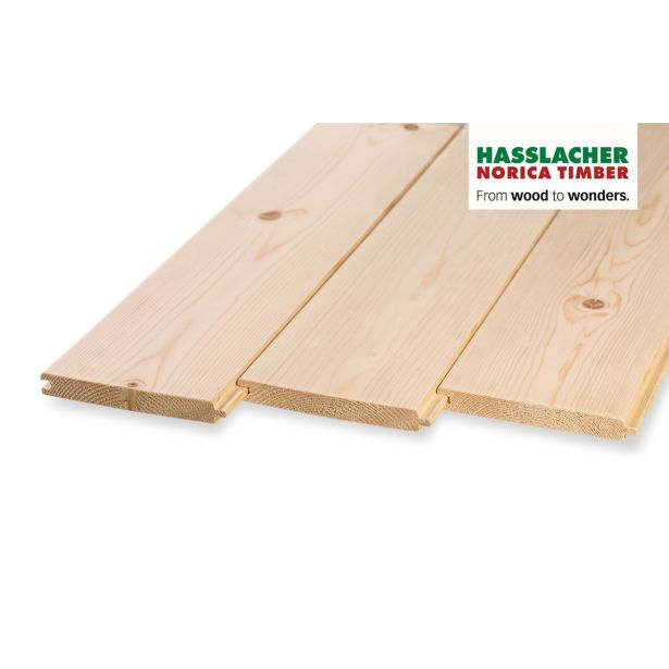 MASIVNA STENSKA OBLOGA HASSLACHER NORICA TIMBER PROFIL CS SMREKA 19X146X4000 AB-US