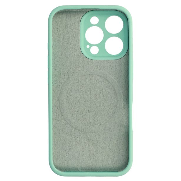 MAT LIQUID SILIKONSKI OVITEK Z MAGSAFE ZA IPHONE 16 PRO MAX - MINT