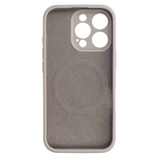 SILIKONSKI OVITEK ZA IPHONE 16 PRO MAX Z MAGSAFE MAT LIQUID - SIV