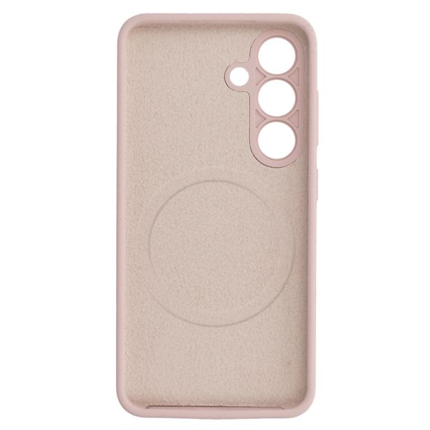 MAT LIQUID SILIKONSKI OVITEK Z MAGSAFE ZA SAMSUNG GALAXY S25 5G - ROZA