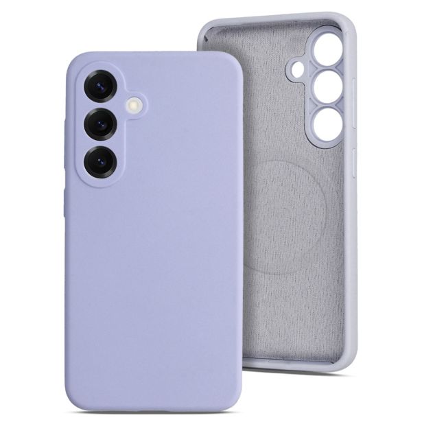 MAT LIQUID SILIKONSKI OVITEK Z MAGSAFE ZA SAMSUNG GALAXY S25 5G - VIJOLA