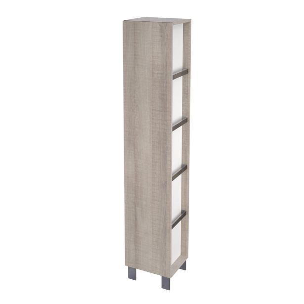 VISOKA OMARICA CERSANIT CITY 180 SIVI HRAST 35X180X30 CM