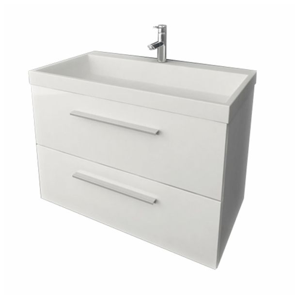 UMIVALNIŠKA ENOTA KOLPA SAN OUJ 90 WH/WH JOLIE BELA Z UMIVALNIKOM