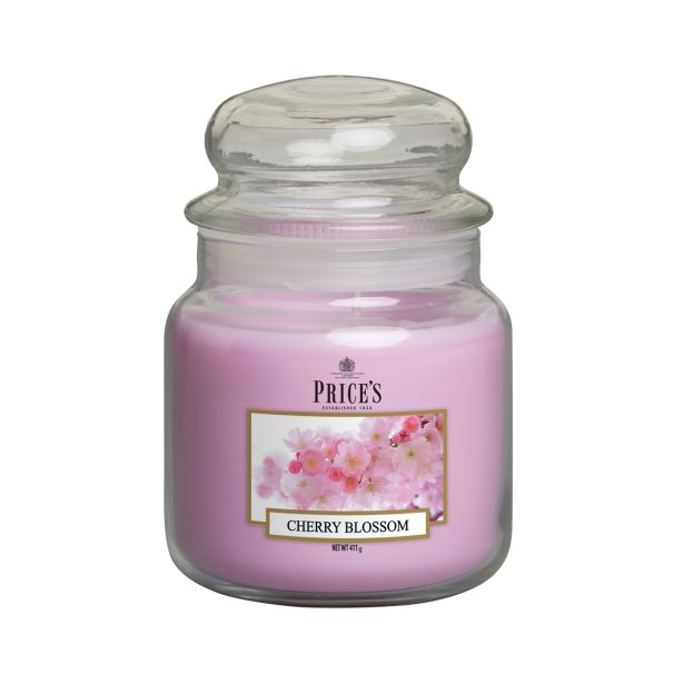 SVEČA V KOZARCU PRICES MEDIUM JAR CHERRY BLOSSOM