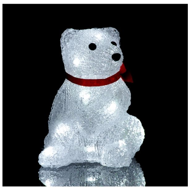 LUČKE MQ MEDVEDEK SEDEČI 19.5 CM 15 LED