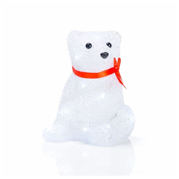 LUČKE MQ MEDVEDEK SEDEČI 19.5 CM 15 LED