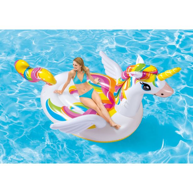 NAPIHLJIVA IGRAČA INTEX MEGA UNICORN OTOK 2.51MX1.63MX1.45M