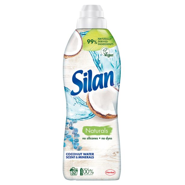 MEHČALEC ZA PERILO HENKEL LCH SILAN COCONUT WATER 900 ML