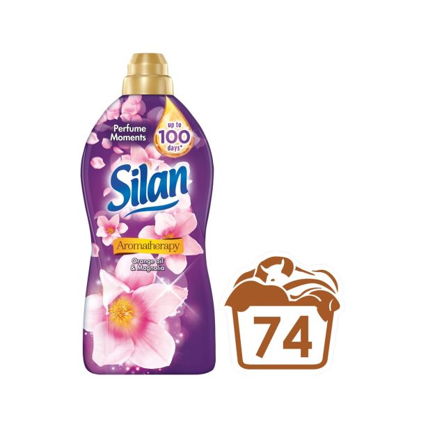 MEHČALEC ZA PERILO HENKEL SILAN AROMATHERAPY ORANGE 1850ML