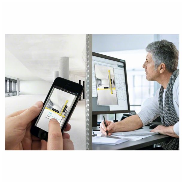 MERILNA NAPRAVA BOSCH LASERSKI MERILNIK RAZDALJ GLM 100 C PROFESIONAL