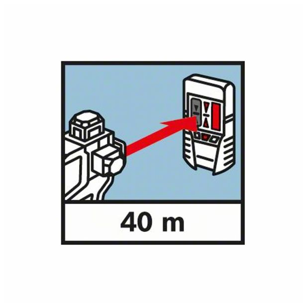 MERILNA NAPRAVA BOSCH LINIJSKI LASER GLL 3-80P+BM1+LR2-L-BOXX
