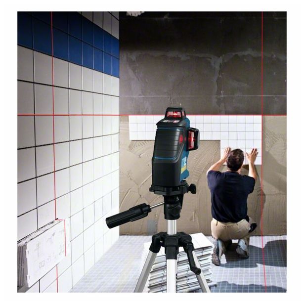 MERILNA NAPRAVA BOSCH LINIJSKI LASER GLL 3-80P+BM1+LR2-L-BOXX