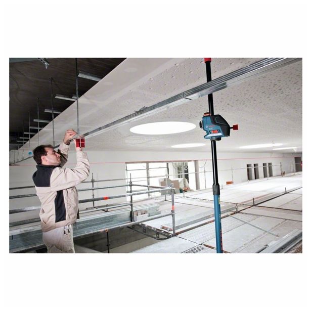 MERILNA NAPRAVA BOSCH LINIJSKI LASER GLL 3-80P+BM1+LR2-L-BOXX