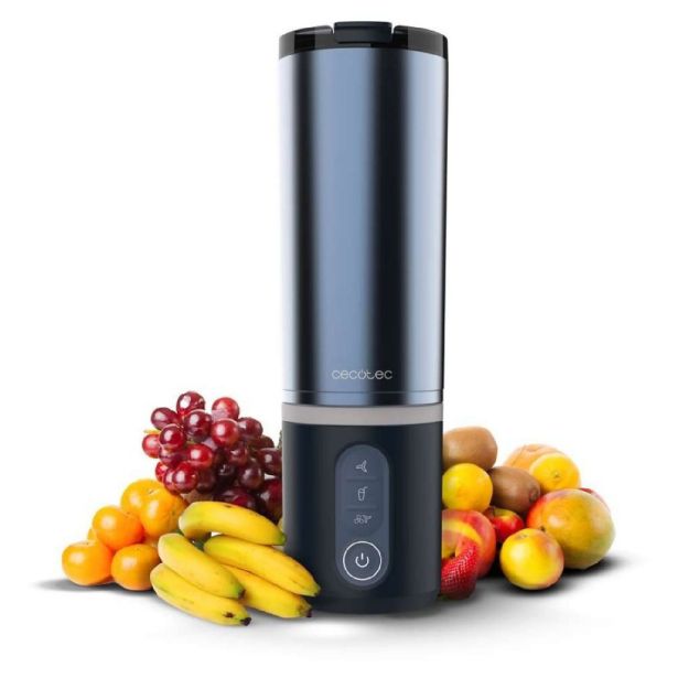 MEŠALNIK BLENDER CECOTEC POWER TITANIUM SHAKE2GO DARK STEEL PRENOSNI