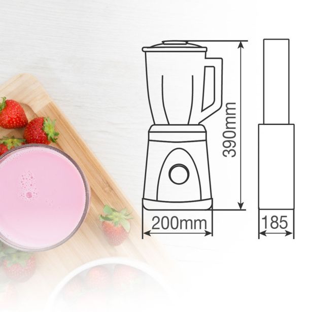 MEŠALNIK BLENDER GSC KUMSARI 1.50L 600W MINT