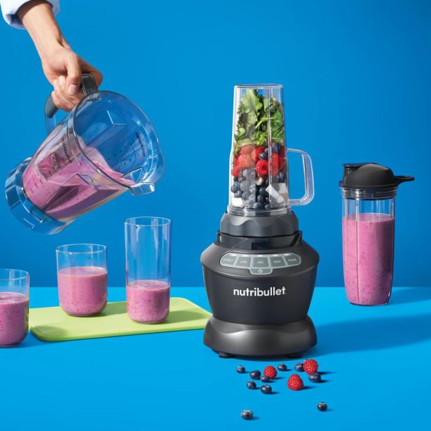 MEŠALNIK BLENDER NUTRIBULLET NBF500DG COMBO