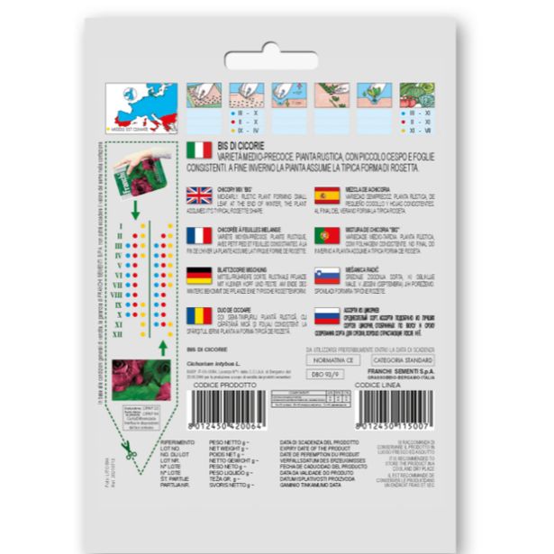 LISTNA ZELENJAVA FRANCHI SEMENTI MEŠANICA RADIČ