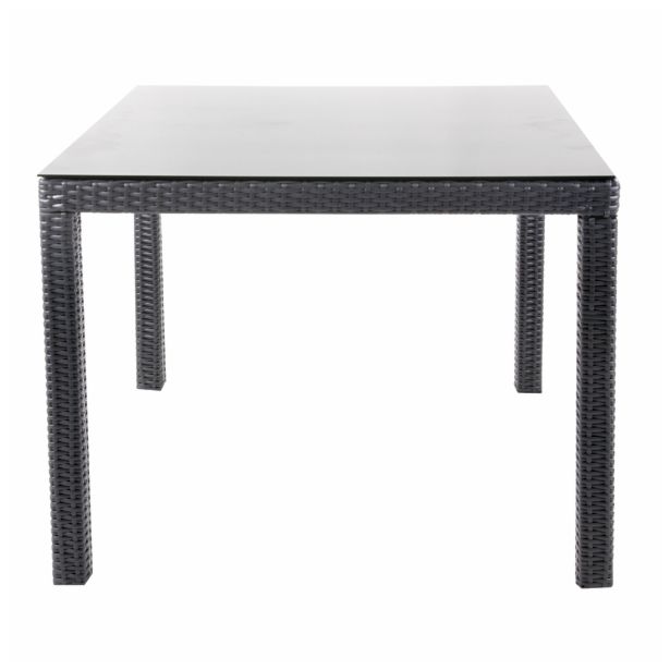 MIZA IZ UMETNEGA RATANA BIVA MESSINA II 90X90 CM