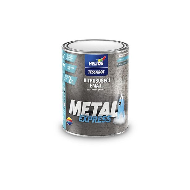 POKRIVNI PREMAZ HELIOS TESSAROL METAL EXPRES RAL 7016 0.75 L ANTRACIT SIVA