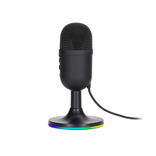 MIKROFON MARVO MIC-06 BK RGB ČRN