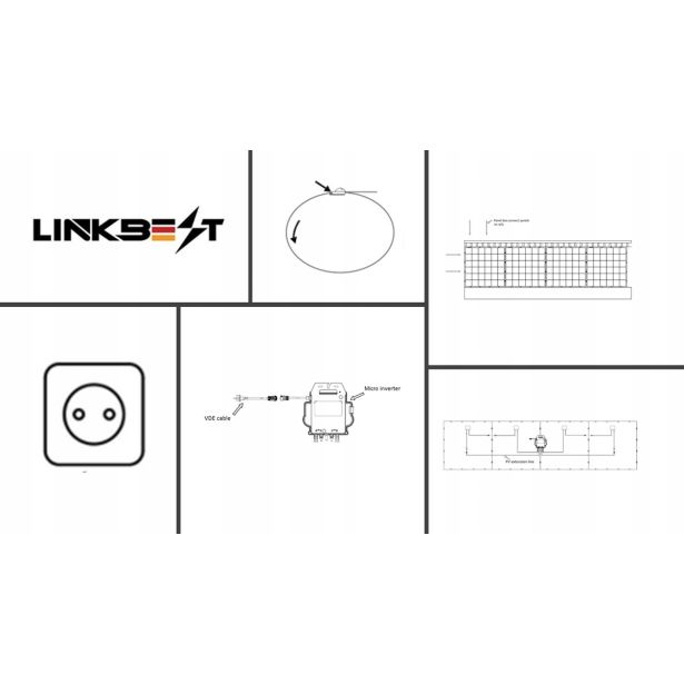 MINI BALKONSKA SONČNA ELEKTRARNA LINKBEST 600W