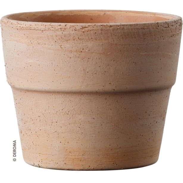 GLINENI ZUNANJI LONEC DEROMA MINI SIENA LISCIO TERRACOTTA 11 CM