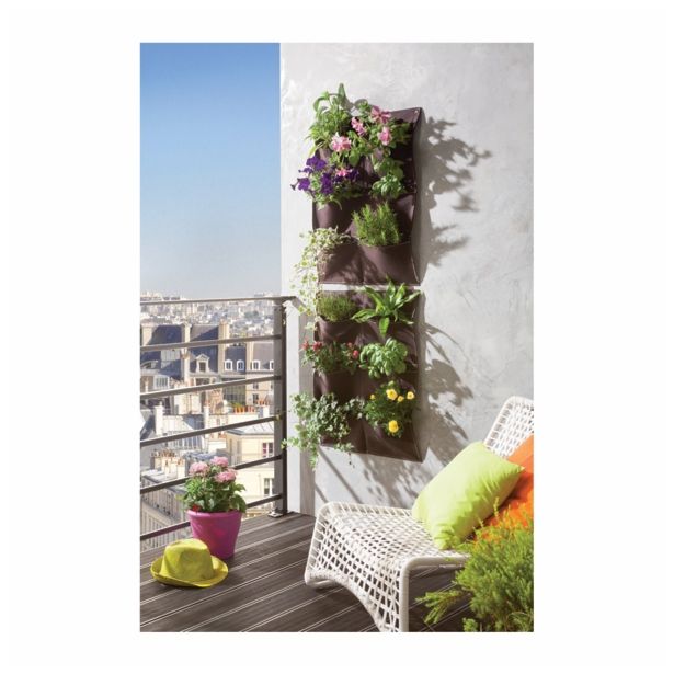 VRTNARSKI PRIPOMOČEK ROKO MINI VISEČI VRT 56X70CM 6 ŽEPKOV