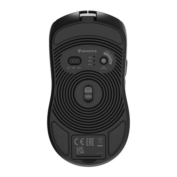 MIŠKA/KAZALNIK GENESIS ZIRCON 500 G2 BREZŽIČNA GAMING-PISARNA 10.000DPI