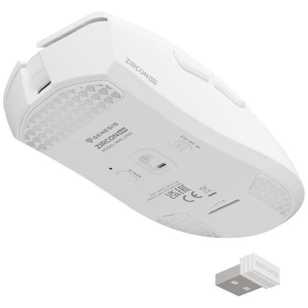 MIŠKA/KAZALNIK GENESIS ZIRCON 880 BREZŽIČNA GAMING