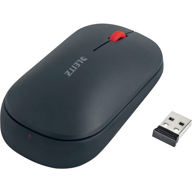 MIŠKA/KAZALNIK LEITZ BREZŽIČNA COSY SIVA 65310089