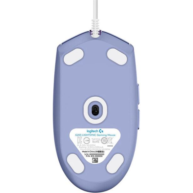 MIŠKA/KAZALNIK LOGITECH G102 LIGHTSYNC, VIJOLIČNA