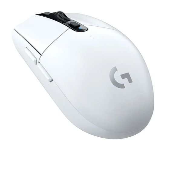 MIŠKA/KAZALNIK LOGITECH G305 LIGHTSPEED, BELA