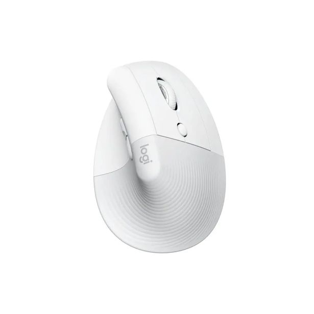 MIŠKA/KAZALNIK LOGITECH LIFT FOR MAC, BELA