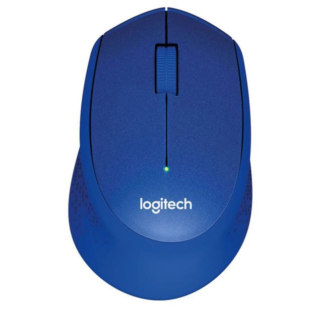 MIŠKA/KAZALNIK LOGITECH M330 SILENT PLUS, MODRA