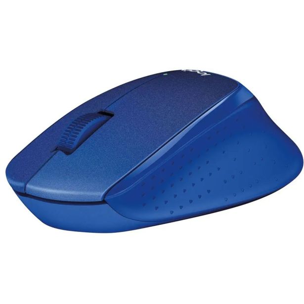 MIŠKA/KAZALNIK LOGITECH M330 SILENT PLUS, MODRA