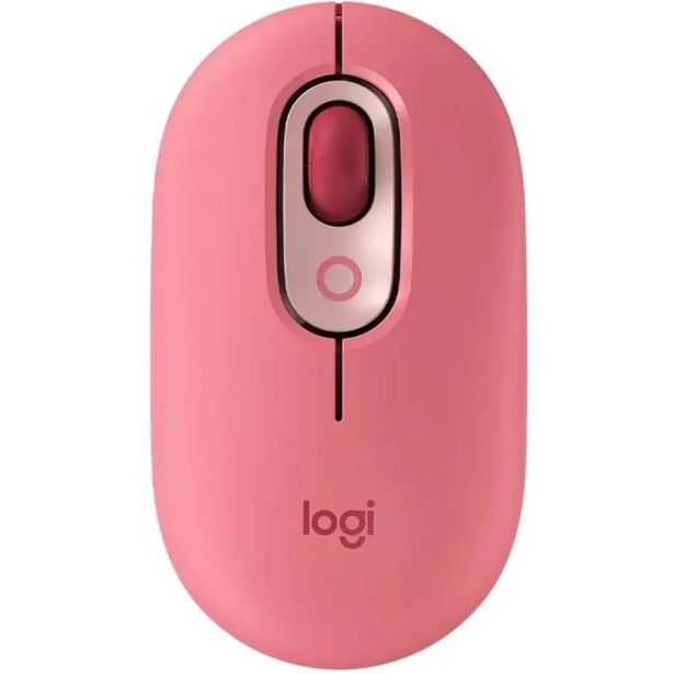 MIŠKA/KAZALNIK LOGITECH POP MOUSE, ROZA