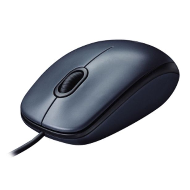 MIŠKA/KAZALNIK LOGITECH USB OPTIČNA DESKTOP M100 BLACK