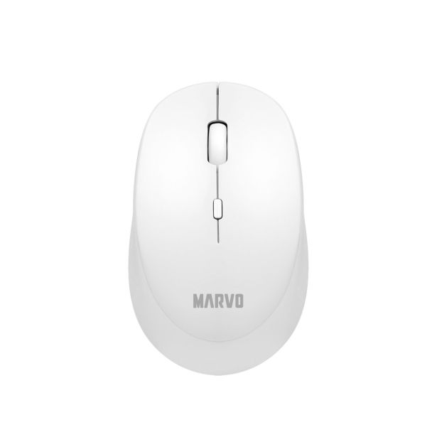 MIŠKA/KAZALNIK MARVO WM103 WH BREZŽIČNA, BELA