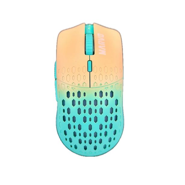 MIŠKA/KAZALNIK MARVO WM109D BU BREZŽIČNA TURKIZNO RUMENA