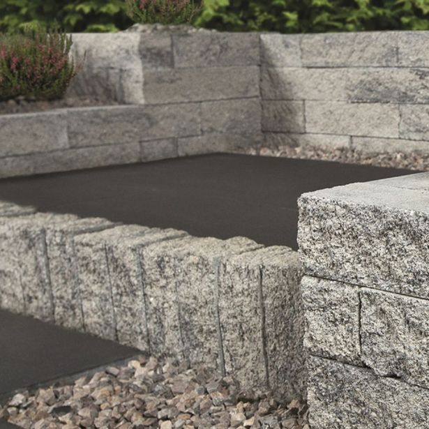 BETONSKI IZDELEK SEMMELROCK MISTO, PALISADE 9/9.5/36 CM. PLAN BELA