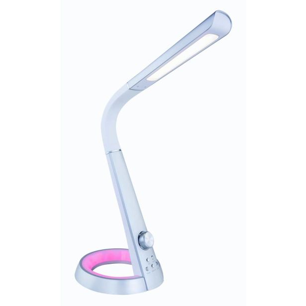 NAMIZNA SVETILKA MITTI 8W + 2W RGB, CCT SREBRNA