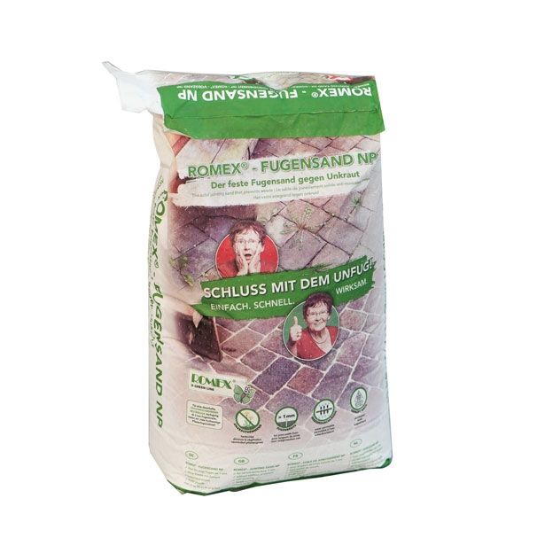 VEZIVNI PESEK ZA VODOPREPUSTNE FUGE ROMEX FUGENSAND NP NATURAL KOS= 25 KG