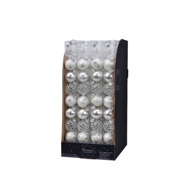 SREBRNE STEKLENE BUNKE, 9 KOSOV, PREMER 30 MM