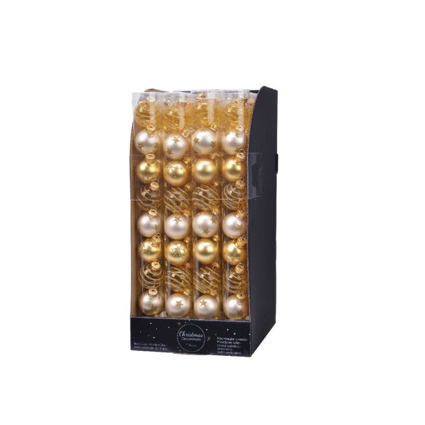 ZLATE STEKLENE BUNKE, 9 KOSOV, PREMER 30 MM