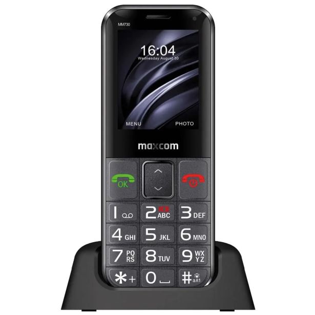 MOBILNI TELEFON MAXCOM MM730 ČRNA