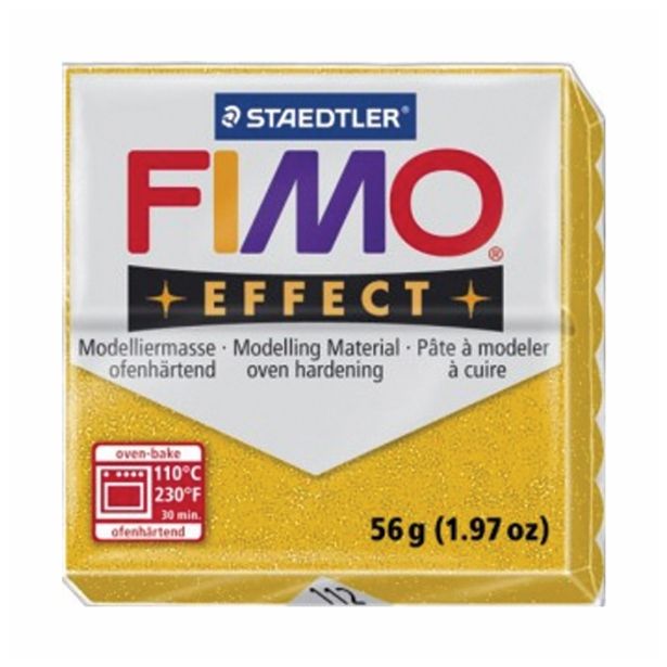 MODELIRNA MASA FIMO FIMO EFFECT POLI. MASA 11 56G BISERNA ZLATA