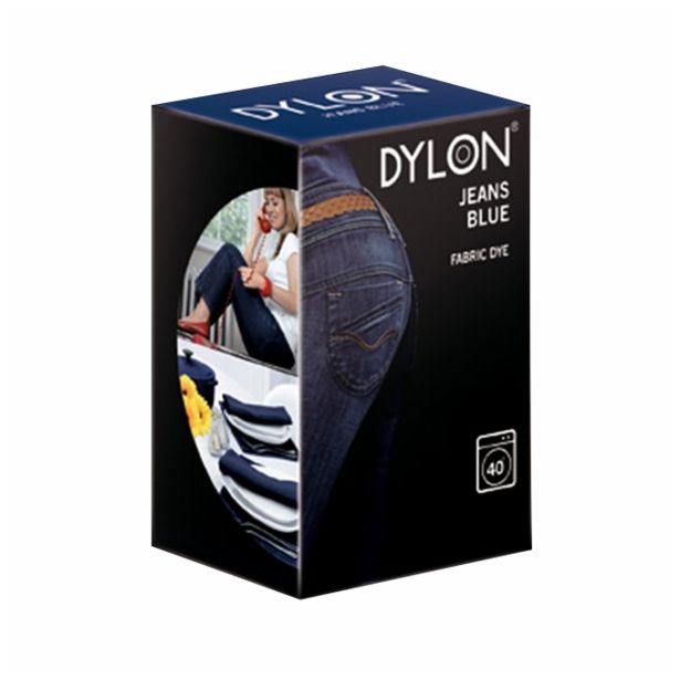 BARVA ZA TEKSTIL DYLON MODRA JEANS 41 JEANS BLUE