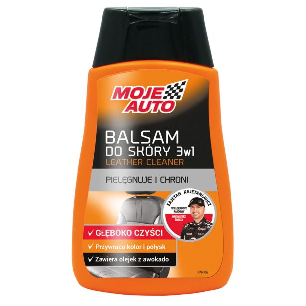 MOJE AUTO ČISTILO ZA USNJE 3 V 1 250ML