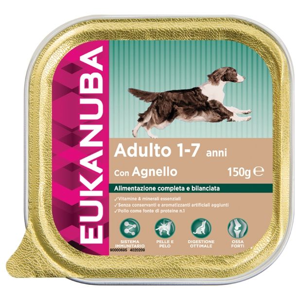 MOKRA HRANA ZA PSA EUKANUBA HRANA ZA ODRASLE PSE JAGNJETINA, 150G
