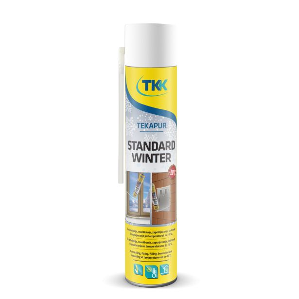 POLIURETANSKA PENA TEKAPUR MONTAŽNA ZIMSKA 750 ML - STANDARD WINTER-HAND HELD